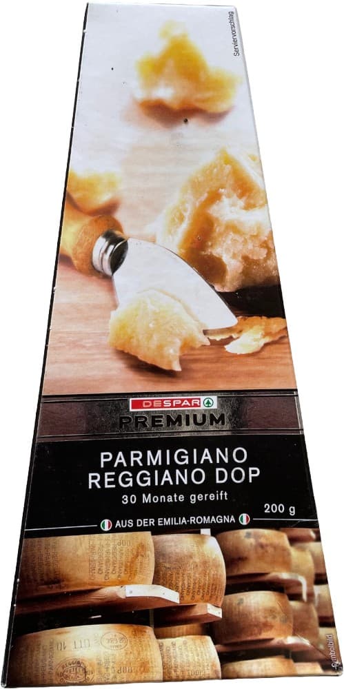 DESPAR PREMIUM Parmigiano Reggiano D.O.P., 100 g – Eurospar