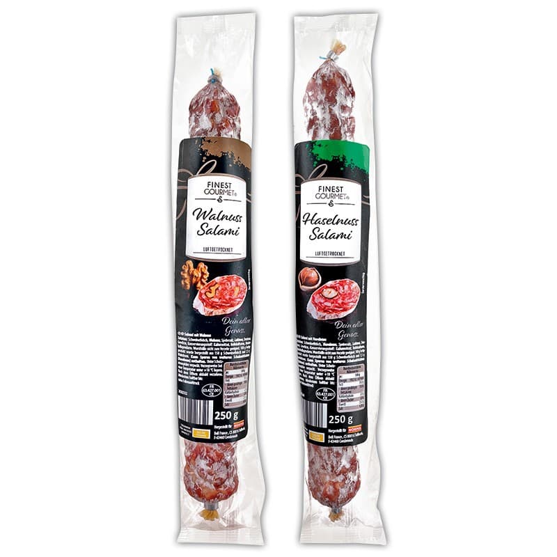 Walnuss-/Haselnuss Salami, 250 g – Norma