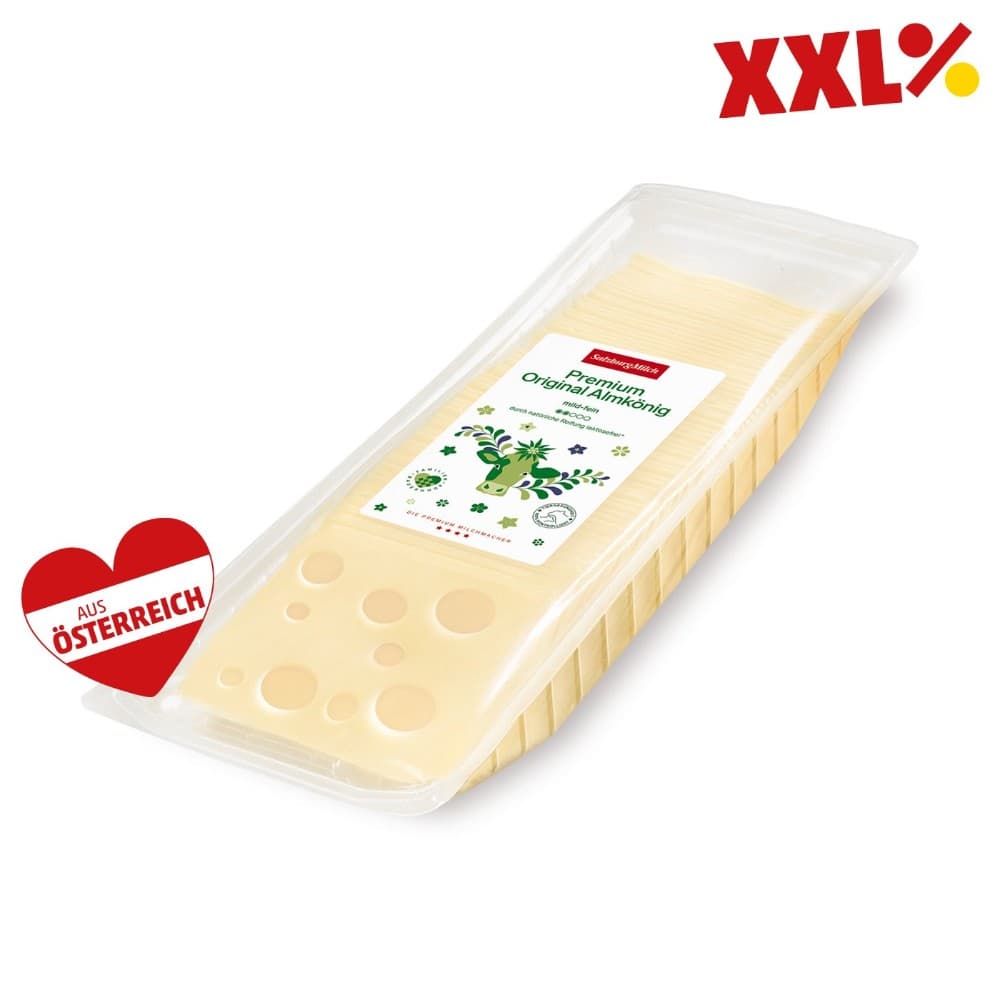 SalzburgMilch Almkönig Scheiben, 800 g – Billa Plus