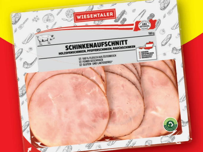 Wiesentaler Schinkenaufschnitt, 180 g – Lidl