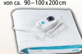 ecomed Elektro-Wärmehelfer Wärmeunterbett HU-70E, ca. 150 x 80 cm – Norma