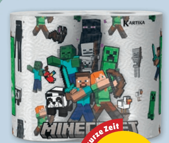 Küchenrolle Minecraft, 2 x 75 Blatt – Penny