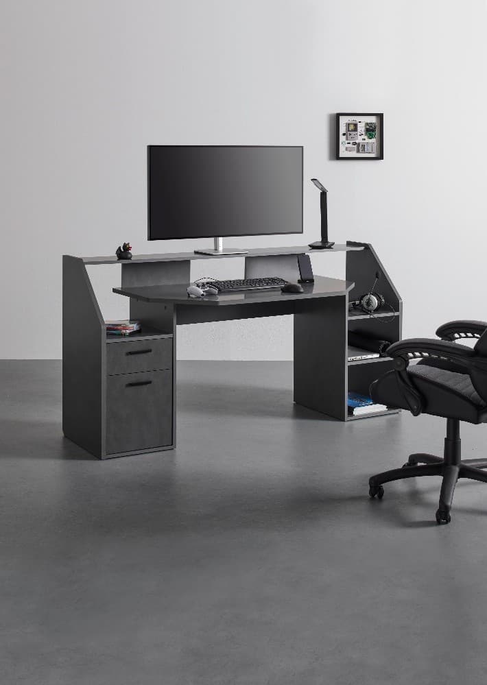 Gamingtisch „ZOCKER 1“ ca. 180x92x68 cm Angebot bei Mömax