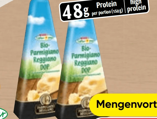 Bio-Parmigiano Reggiano DOP, 150 g SPAR Natur & pur – Spar