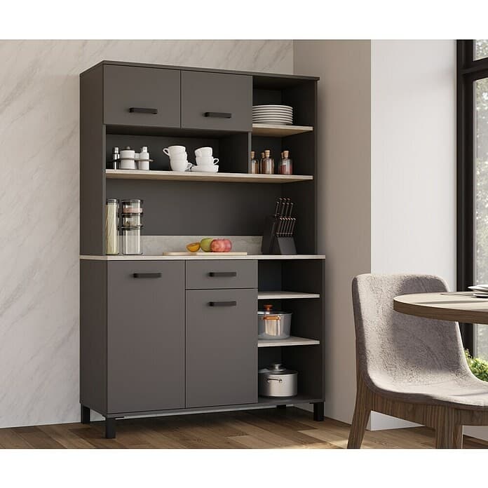 Buffetschrank Linda, Breite 120 cm – Bauhaus