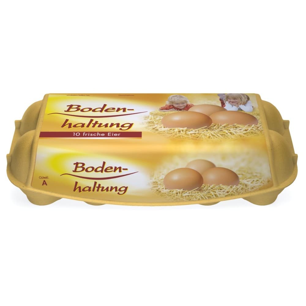 Gnaser Eier aus Bodenhaltung Gr. L, 10 Stück Packung – Penny