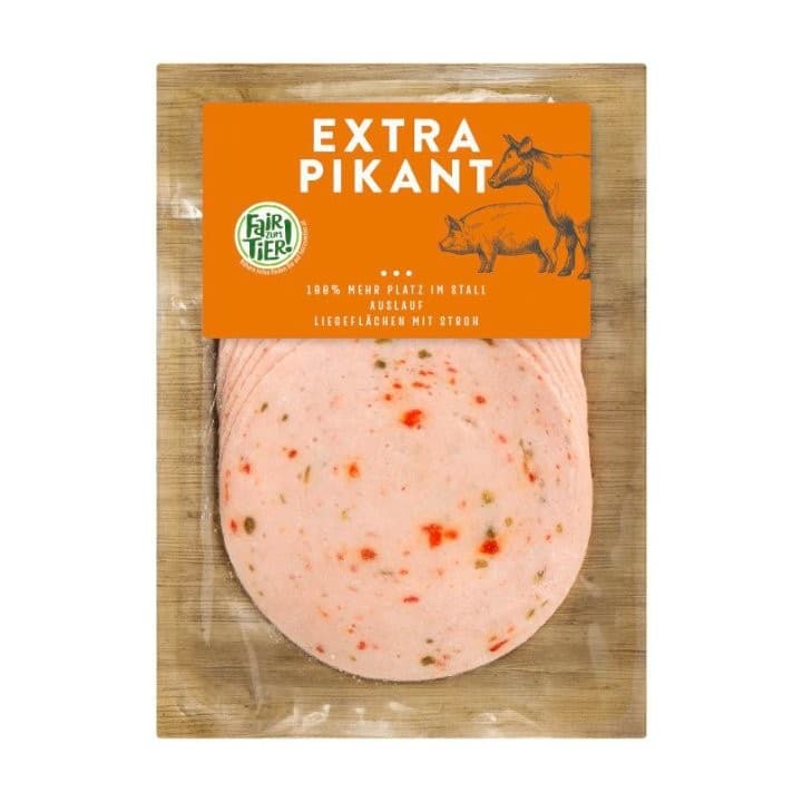 Extra- od. Pikantwurst, 150 g efef – Adeg