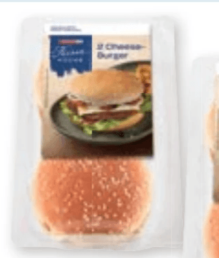 SPAR Feine Küche 2 Cheese-Burger, 250 g – Maximarkt