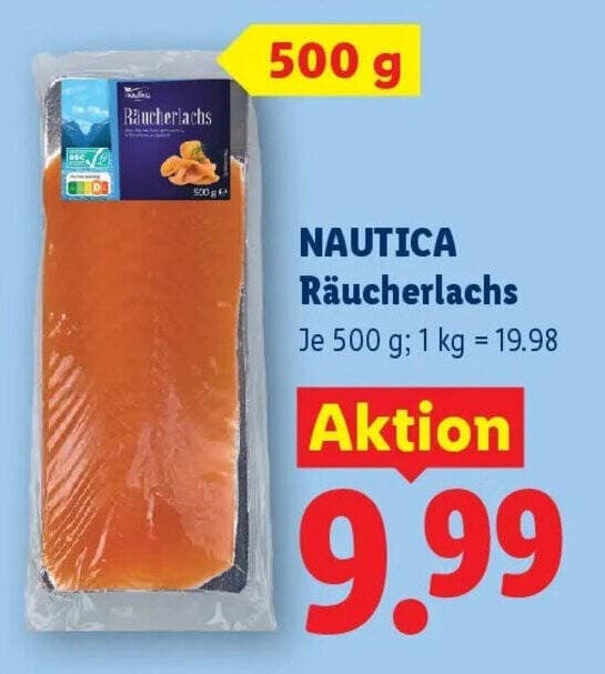 Räucherlachs, 300 g – Lidl