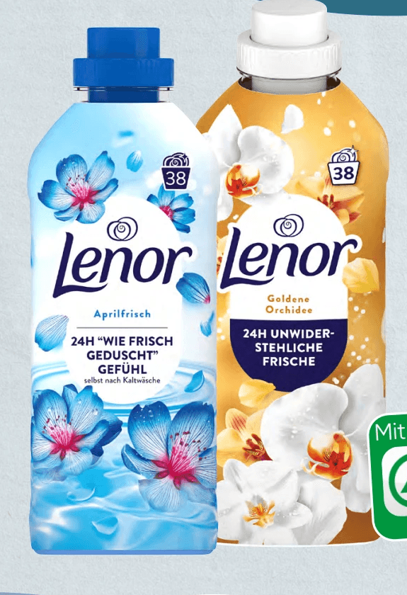 Lenor Weichspüler, 38 WG – Spar