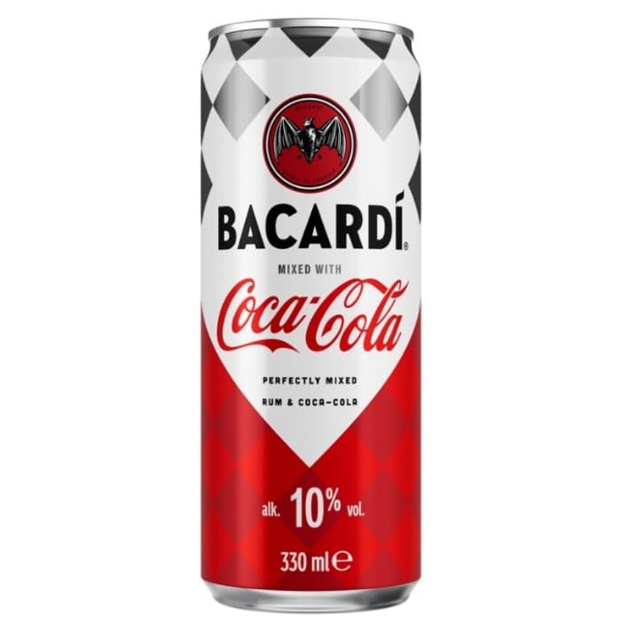 Bacardi Coca-Cola oder Jack Daniel's Coca-Cola Dose, 0.25 - 0.33 l – MPREIS