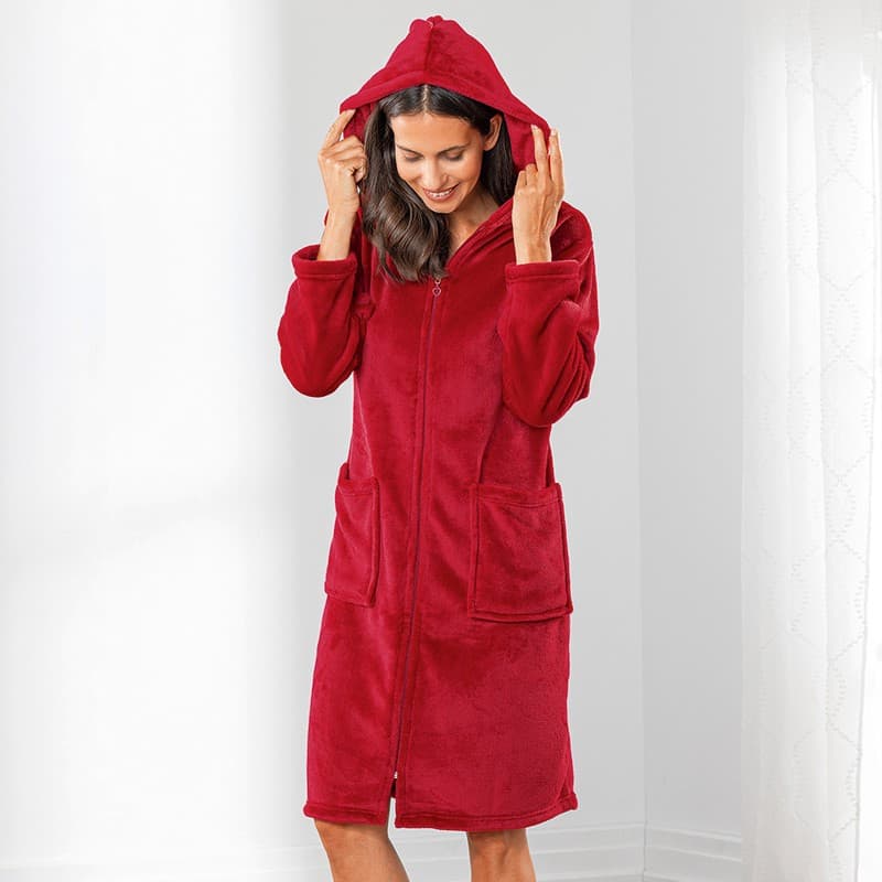 Flanell-Kuschelmantel bella casa – Norma