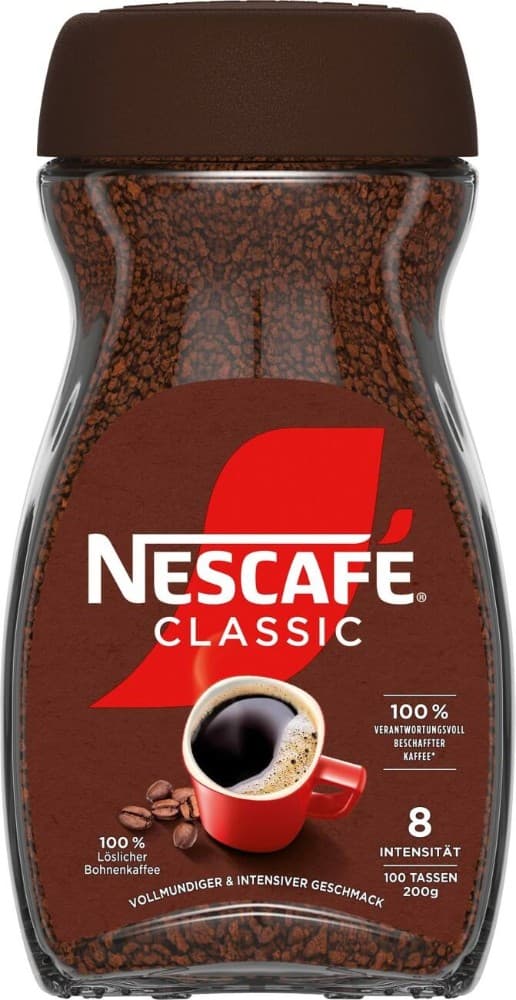Nescafé Classic Löschkaffee, 200 g – Spar
