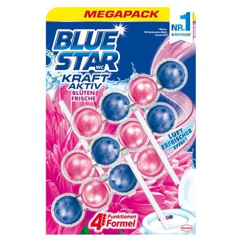 Blue Star WC-Spüler, 3 x 50-g-Megapack – Interspar