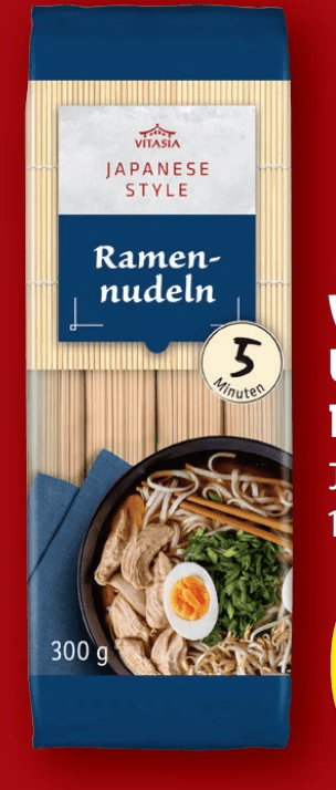 Vitasia Udon oder Ramen Nudeln 300 g Angebot bei Lidl