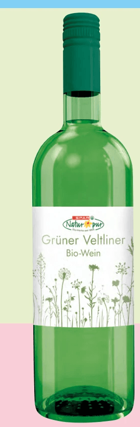 Grüner Veltliner Bio-Wein 1 Liter SPAR Natur pur Angebot bei Spar