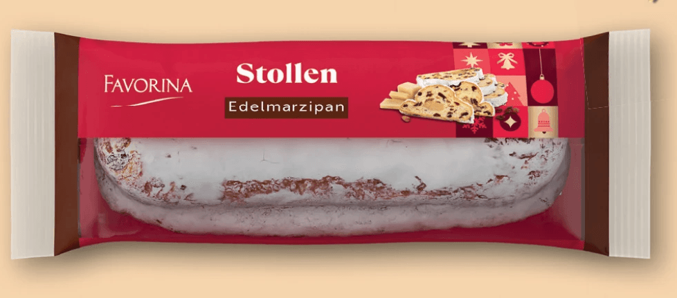 Favorina Edelmarzipan-Christstollen – Lidl