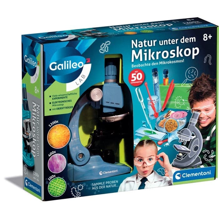 Natur unter dem Mikroskop Clementoni – Maximarkt