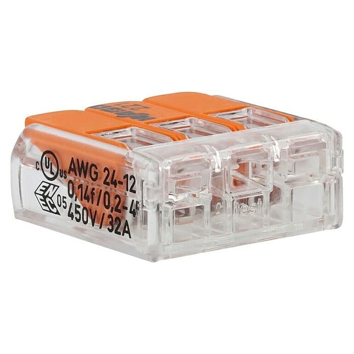 Hebelklemme COMPACT, 1 Pkg. = 50 Stk. – Bauhaus