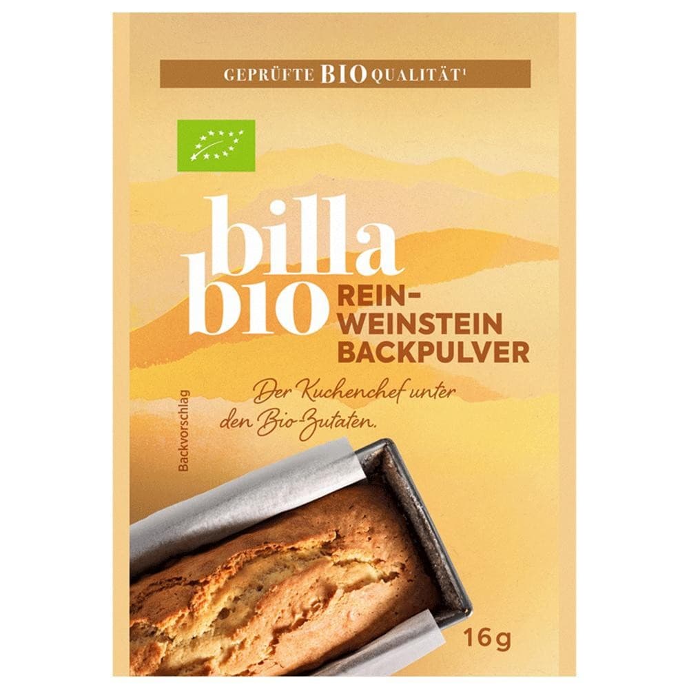 BILLA Bio Bio-Backpulver, 4 Stück – Billa Plus