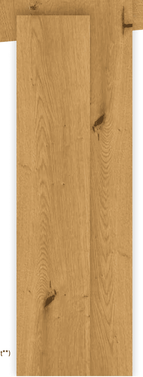 Parkett Kurzdiele „Eiche Rustic" – Obi