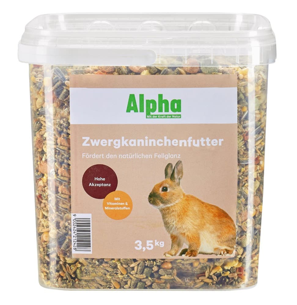Zwergkaninchenfutter 3,5 kg Alpha Angebot bei Lagerhaus
