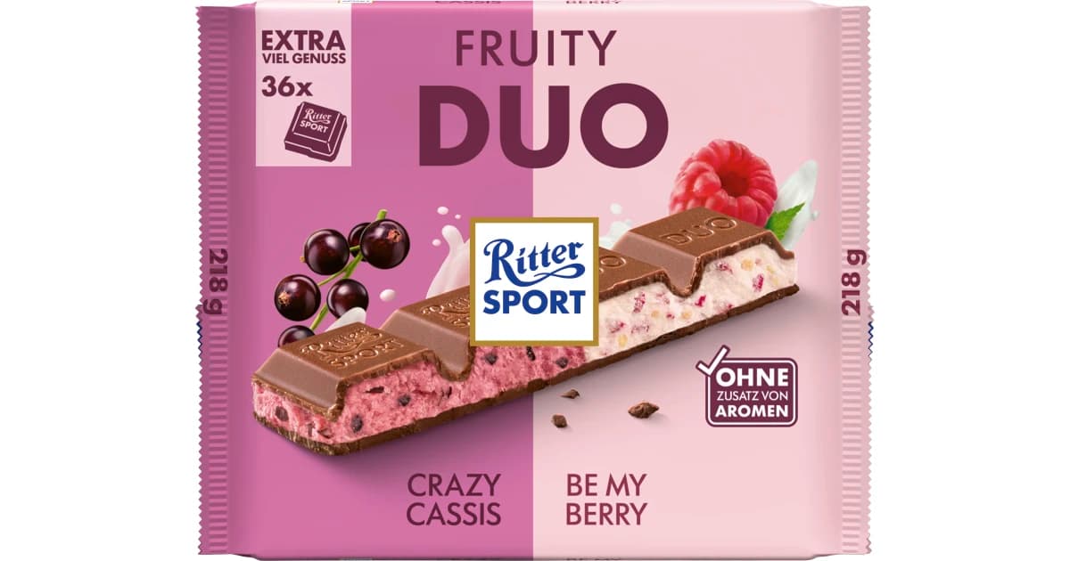 Duo, 218 g RITTER SPORT – Hofer