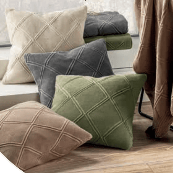 Strickplaid „Raute“ ca. 130 x 190 cm Angebot bei Reiter