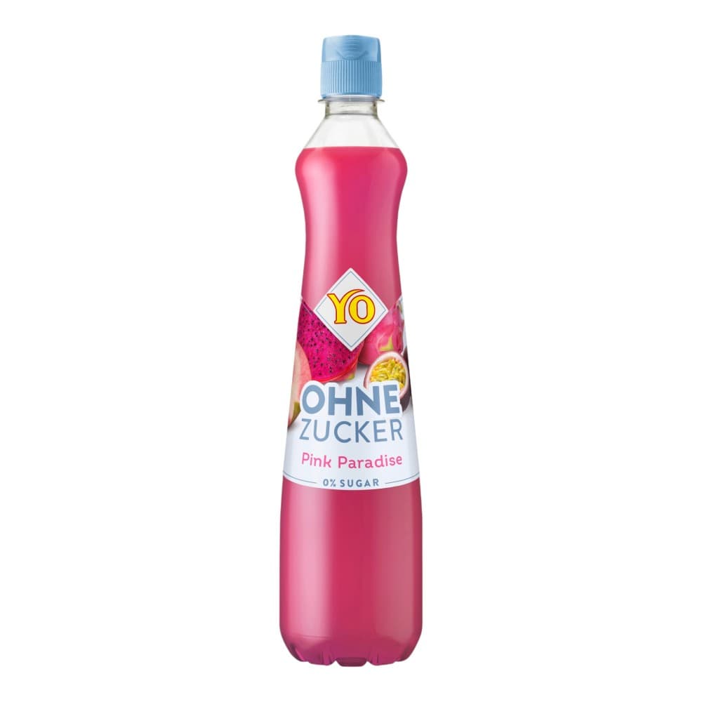 Fruchtsirup Pink Paradise, Multivitamin oder Himbeer-Zitrone und weitere Sorten, 0,7 l YO – Norma