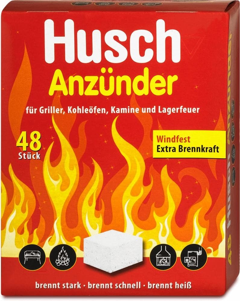 Grill Anzünder, 48 Stück Husch – Interspar