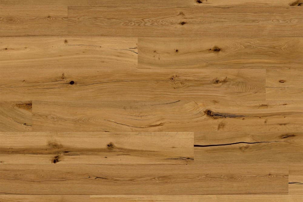 Langdiele Eiche, 220 x 18 cm, 1 Paket = 2,77 m², 14 mm – Bauhaus