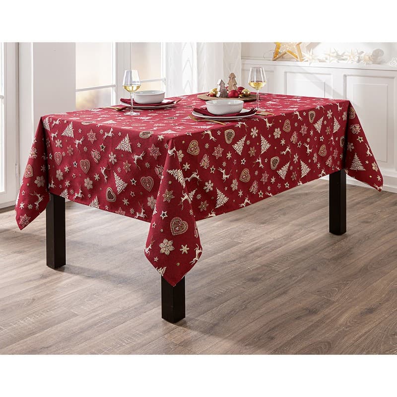 Bella Casa Jacquard-Tischdecke ca. 138x200 cm, ca. 138x200 cm – Norma