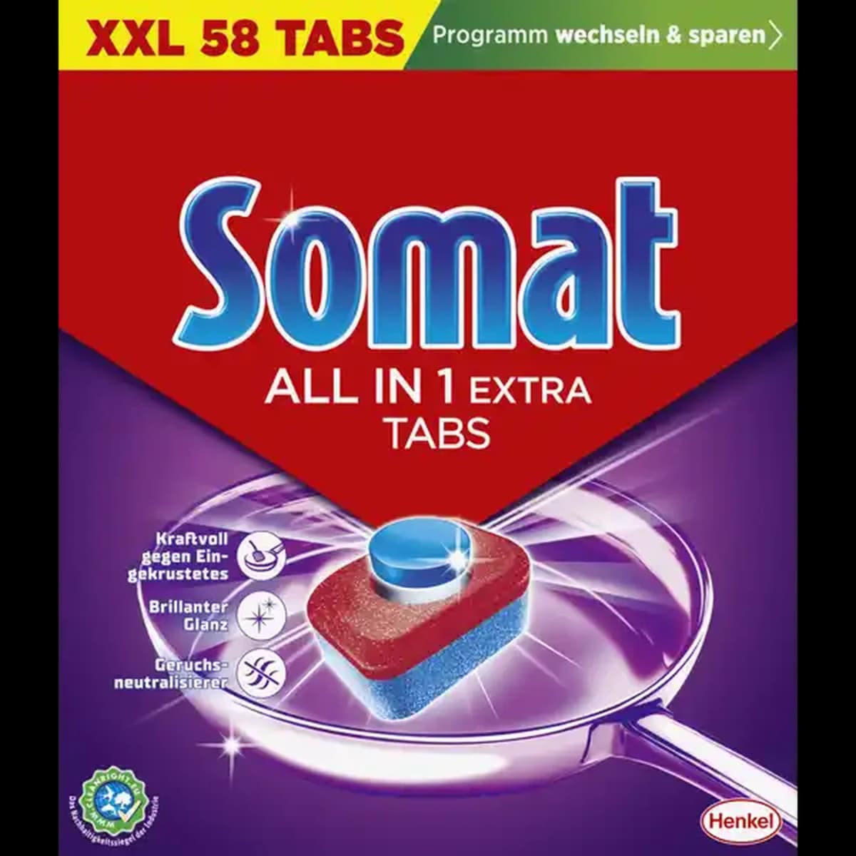 Geschirrspültabs, 100/87 Stück SOMAT – Hofer