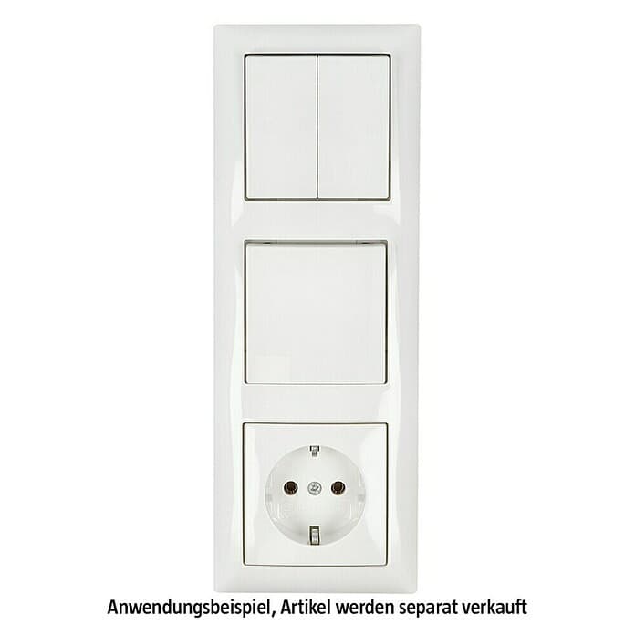 Schalterserie BALANCE 2-fach-Rahmen Busch-Jaeger Angebot bei Bauhaus