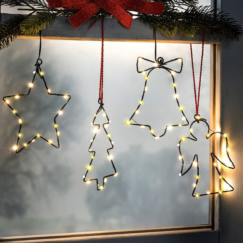LED-Weihnachtssilhouette I-Glow – Norma