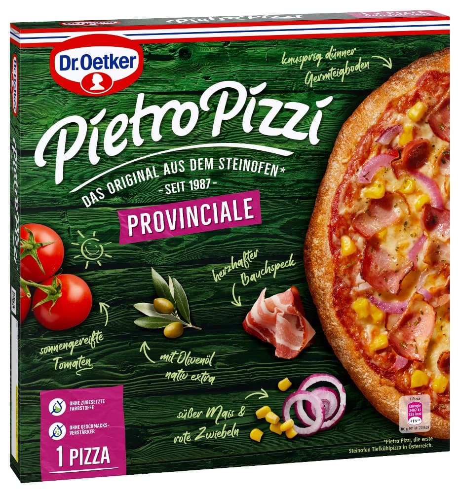 Dr. Oetker Pietro Pizzi od. Ofenfrische Pizza, 320 g – 435 g – Billa Plus