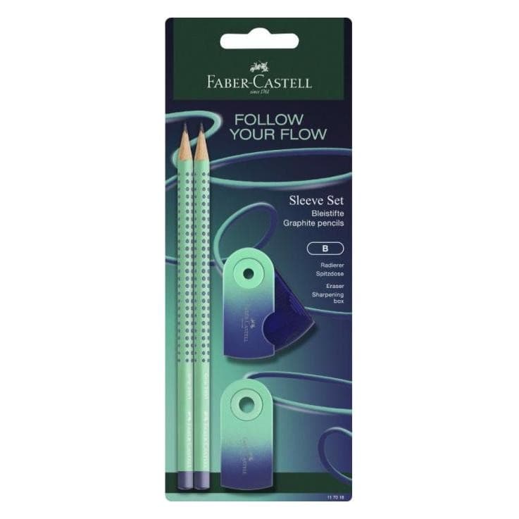 Schreibset Sleeve „Flow“ FABER-CASTELL – Interspar