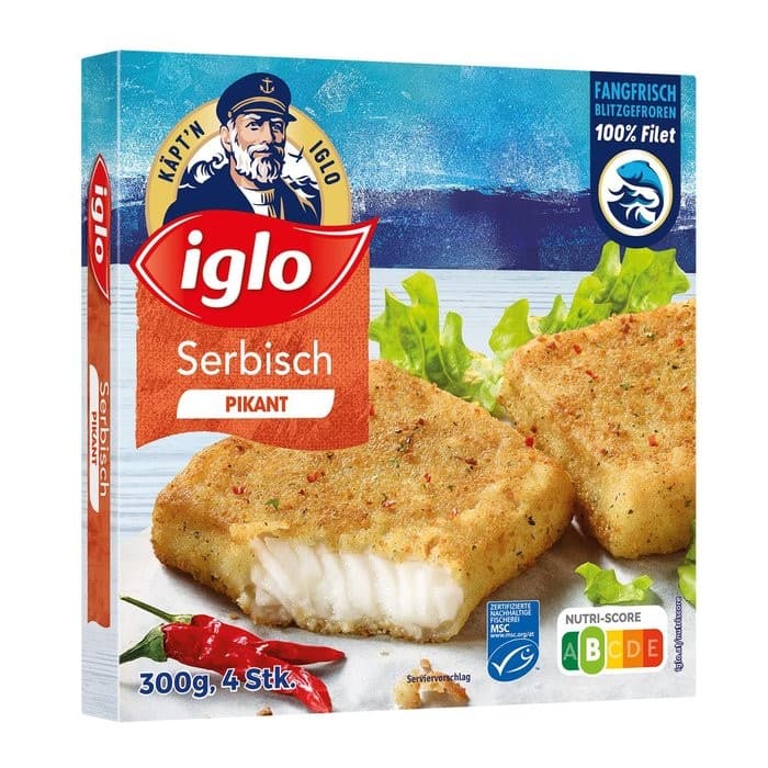 Iglo Polar-Dorsch natur, paniert, Müllerin, Serbische Art, Fisch'n'Crunch od. Scholle 225 g-500 g Angebot bei Billa