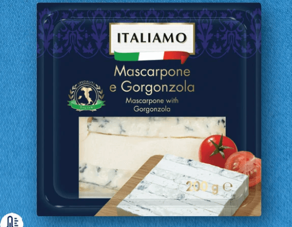 Mascarpone e Gorgonzola, 200 g Italiamo – Lidl