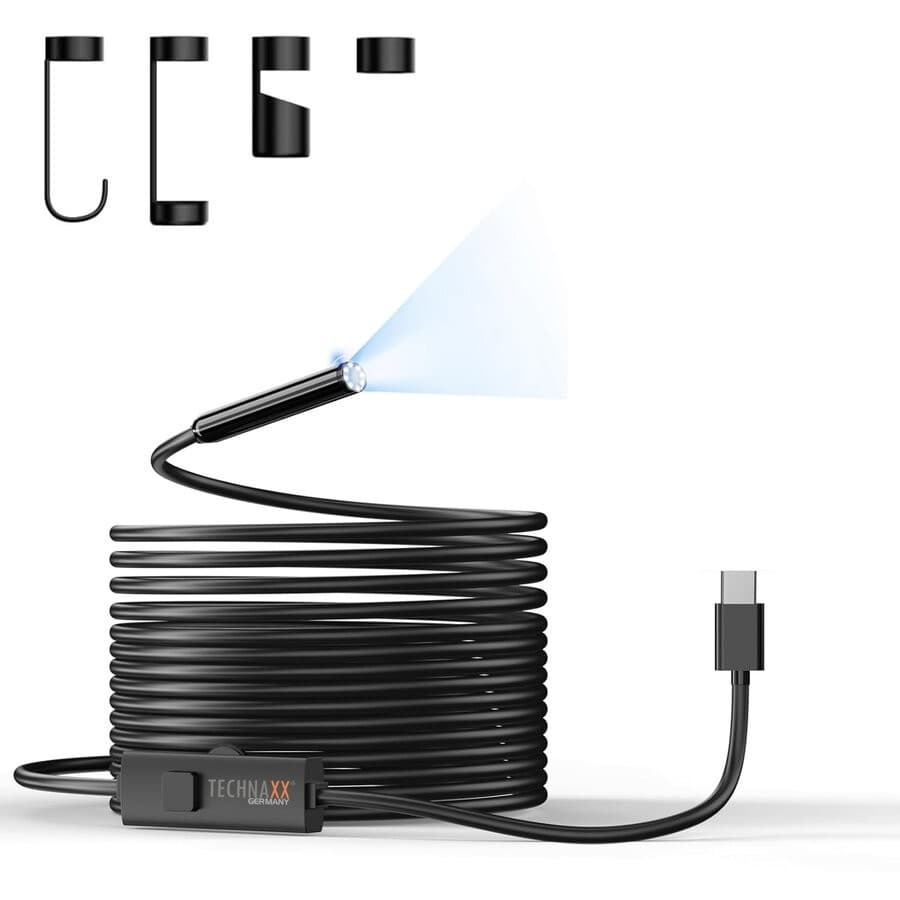 Endoskopkamera mit Licht TX-386 TECHNAXX – Zgonc