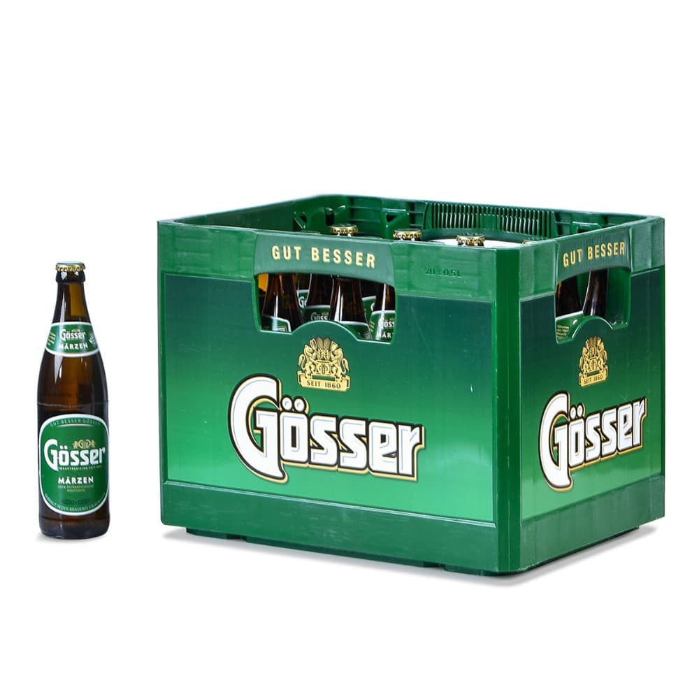 Gösser Märzen 0,5 Liter, 1 Kiste = 20 Flaschen Angebot bei Billa