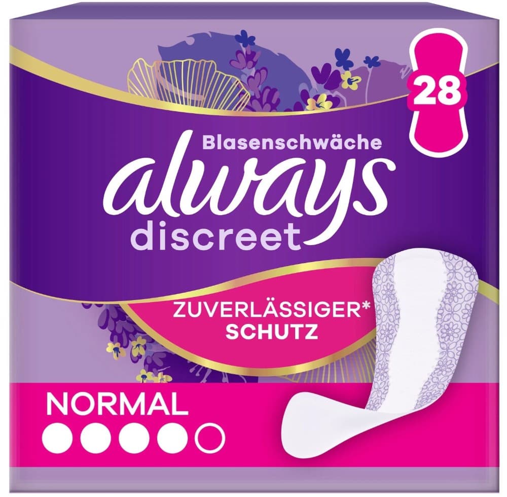 Always Discreet Einlagen Single Pack 8 Stück-28 Stück Angebot bei Müller