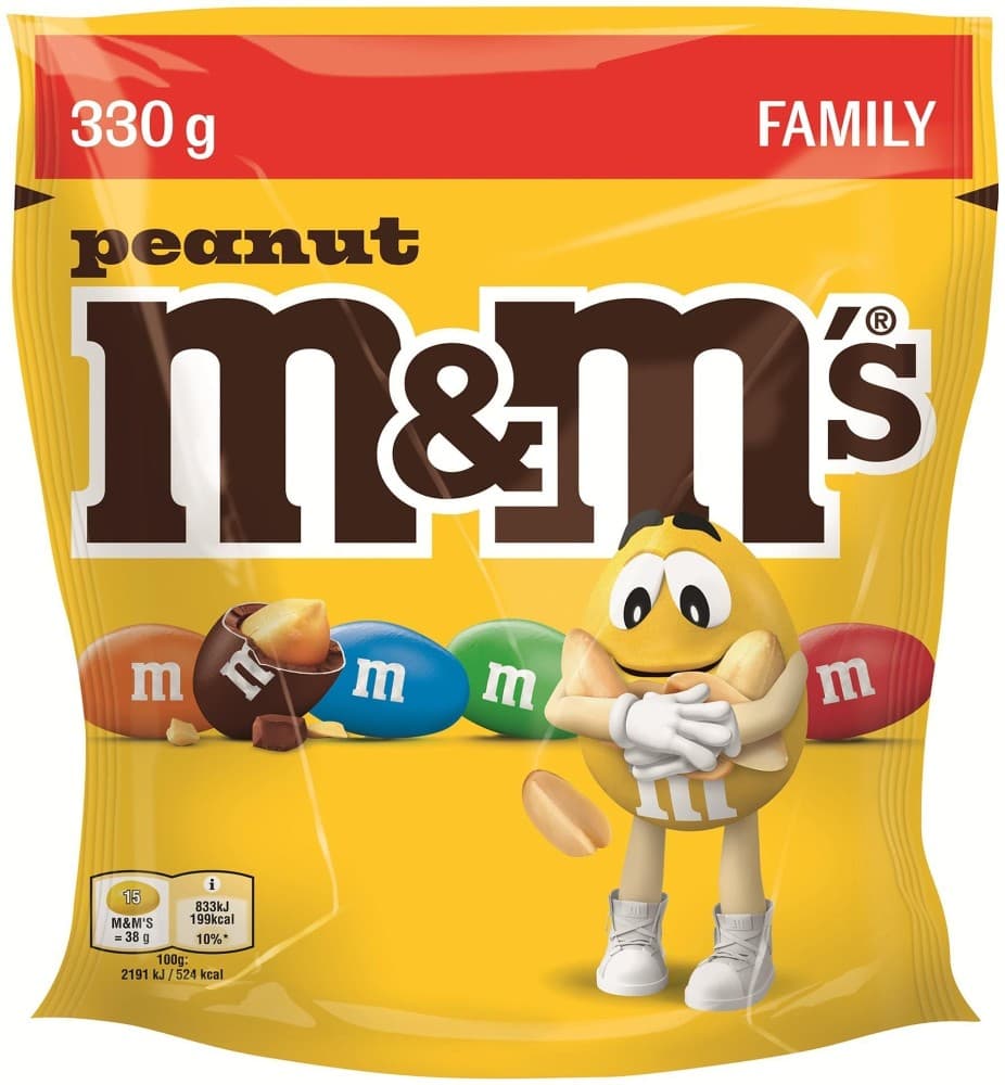 M & M's Maxibeutel, 281-330 g – Spar