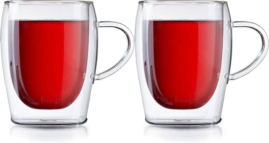 Doppelwandige Teegläser, 2er-Set je ca. 300 ml boral – Norma