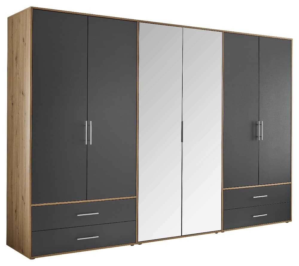 Kleiderschrank ca. 302x207x58 cm Angebot bei Möbelix