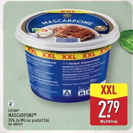 Cucina Mascarpone, 500 g – Hofer