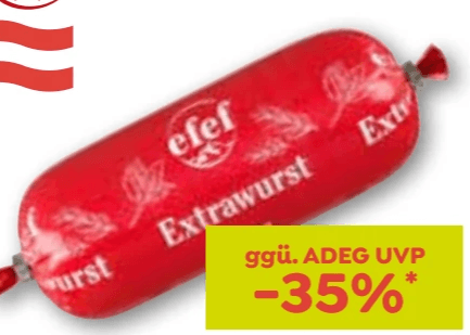 efef Extrawurst, 400 g – Adeg