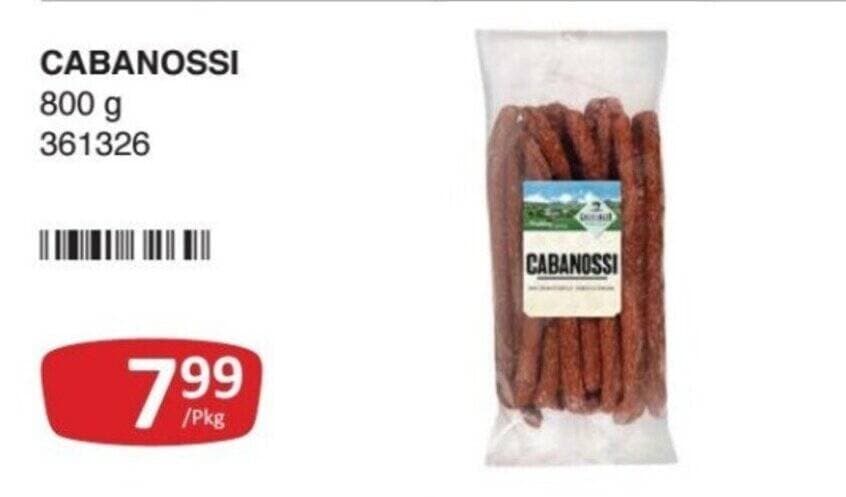 Cabanossi, 800 g – Norma