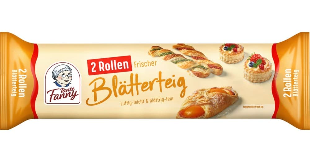 Blätterteig, 600 g (= 2 Stk.) – Hofer