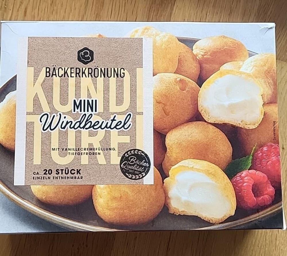 BäckerKrone Mini-Windbeutel, 250 g – Penny